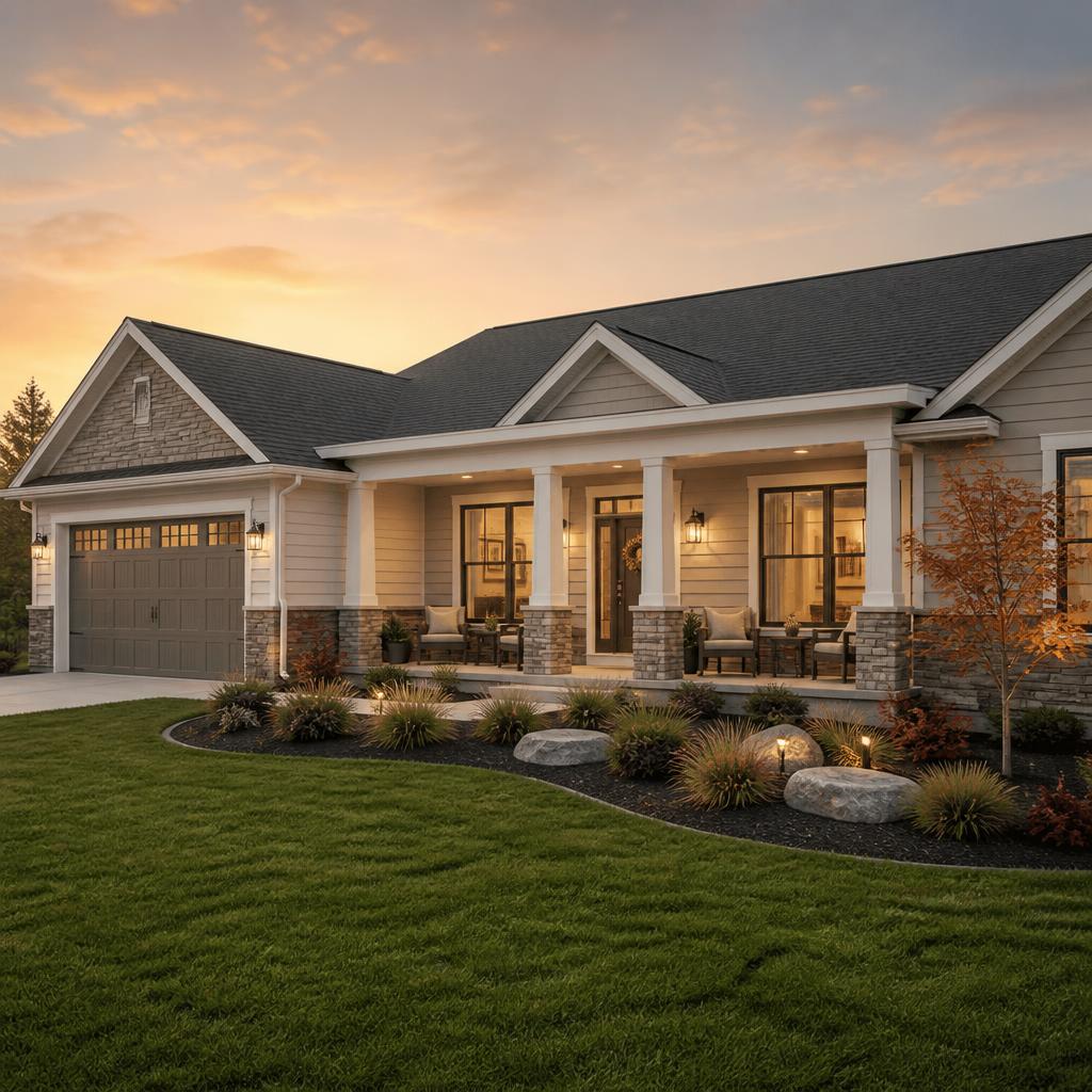 Downsizing? Why New Construction Ranch Homes Are Perfect for Empty Nesters