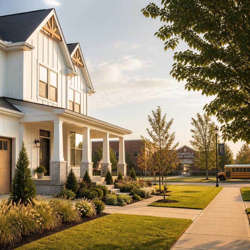 Understanding School Districts When Building a New Home in Evansville